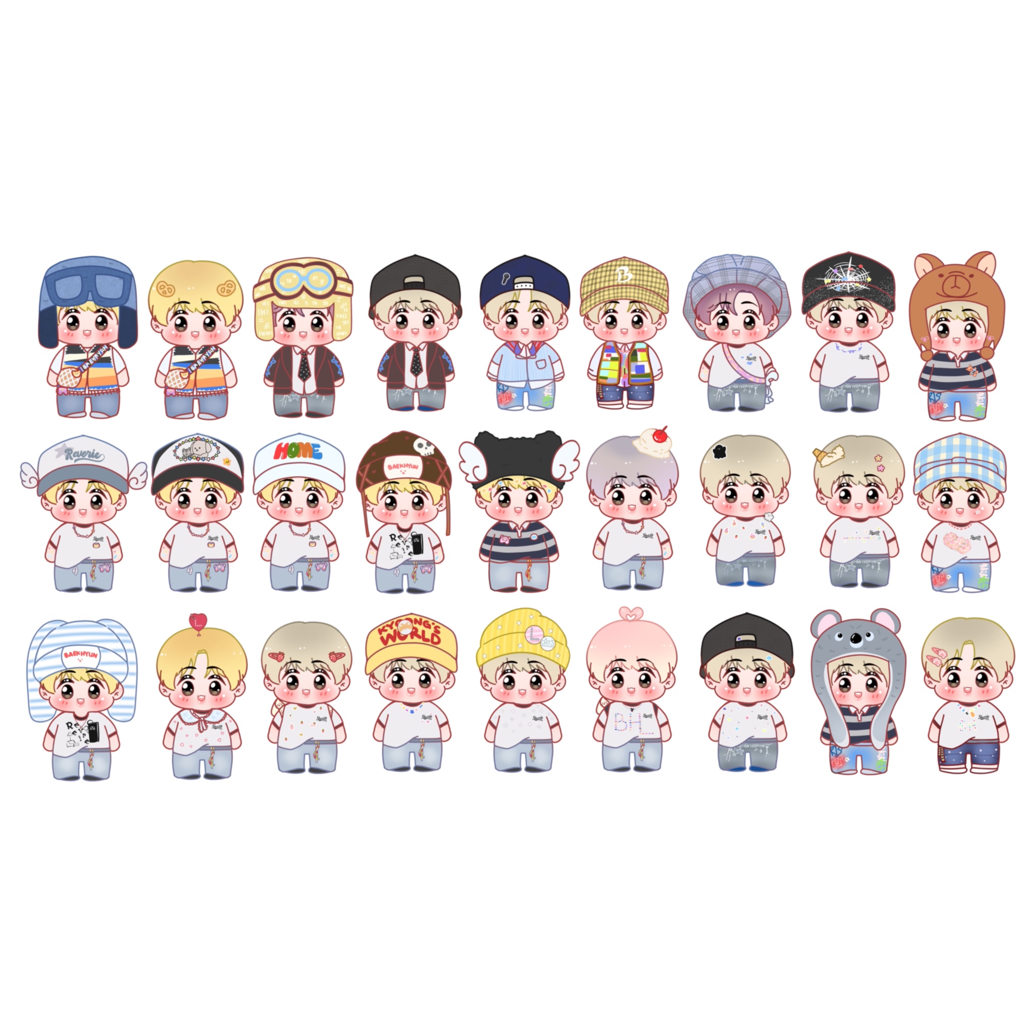 Sticker Reverie (DP ONLY)